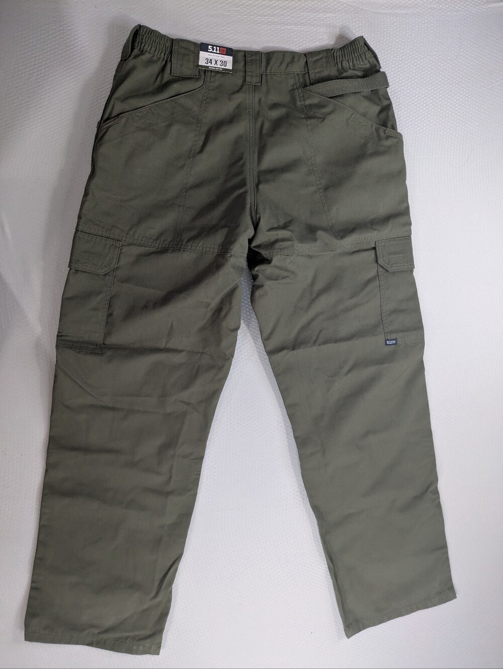 5.11 Men's TACLITE Pro Tactical Pants Style 74273, 30x34 GREEN NEW - Picture 4 of 7